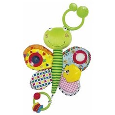 Развивающая игрушка-подвеска Biba Toys на прищепке Бабочка