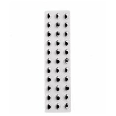 Глазки на клеевой основе, набор 33 шт, размер 1 шт: 1 см Школа талантов