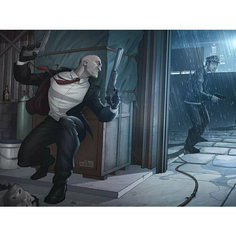 Плакат, постер на бумаге Hitman/Хитман/игровые/игра/компьютерные герои персонажи. Размер 30 х 42 см
