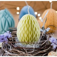 Силиконовая форма для свечи " Яйцо Ламинария "/ молд для мыла, гипса и эпоксидной смолы Molds.Sever