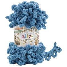 Пряжа Alize Puffy, 100 г, 9 м, 1 шт., 294 петроль