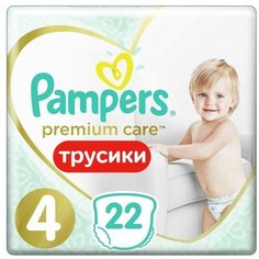 Pampers Трусики Pampers Premium Care, размер 4, 22 шт