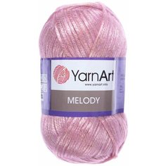 Пряжа Yarnart Melody розовый (897), 9%шерсть/21%акрил/70%полиамид, 230м, 100г, 2шт