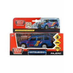 Машина металлическая Mitsubishi Pajero Спорт с аэрографией Технопарк