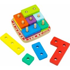 Alatoys / Сортер Alatoys Тетрикс 14 элементов 3 шт