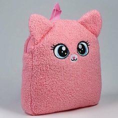 Рюкзак детский "Кошечка", плюшевый (комплект из 2 шт) Milo Toys