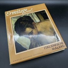 Альбом "Ermitage. Italienische malerei" (на немецком", бумага, печать, Издательство «Аврора» Raritetus