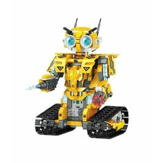 Конструктор Robots Желтый Робот на радиоуправлении 513 деталей QL1216 Lion King