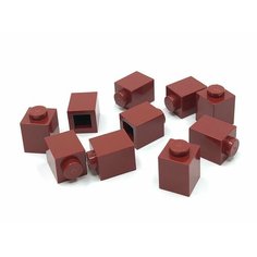 Lego Education 4541376 Кирпичик 1х1 темно - красный 50 шт.