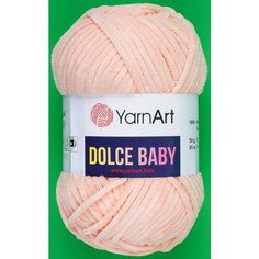 Пряжа YarnArt Dolce Baby персик (773), 100%микрополиэстер, 85м, 50г, 2шт