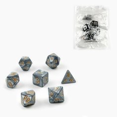 Набор кубиков для D&D (Dungeons and Dragons, ДнД), серия: D&D, 7 шт Россия