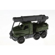 Машинка Кран "добрыня" Военный 20 см. Фора