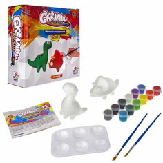 Сквиши декор Набор для детского творчества "Динозавры" 1 Toy