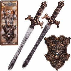 Игровой набор Junfa Рыцарский турнир (щит, 2 меча) WG-13941