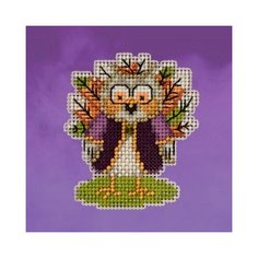 Turkey Owl (Совунья) #MH182323 Mill Hill Набор для вышивания 6.35 x 7.6 см Счетный крест