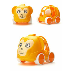 Игрушка для малышей погремушка Машинка Обезьянка 2mil Lion2