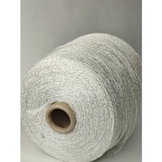 Итальянская пряжа lino lurex, с люрексом серебро. Метраж 100гр /600м . Состав 90℅Лен, 10℅люрекс, в бобине 300гр ИТАЛИЯ