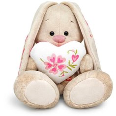 Мягкая игрушка BUDI BASA Зайка Ми Большое сердце 18 см SidS-569 No Brand