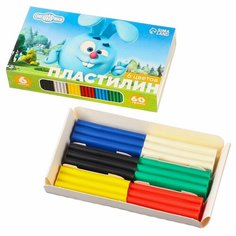 Пластилин 6 цветов 60 г Россия