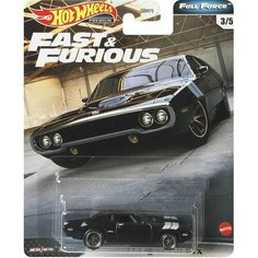 Hot Wheels Premium Car Culture: Fast & Furious Full Force Plymouth GTX модель коллекционная (машинка) Нет бренда
