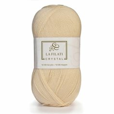 5 мотков Пряжа LA FILATI CRYSTAL 100гр, 475м, 100% акрил, цвет 308