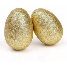 Основа для творчества Яйцо, открывается, набор 2 шт, размер 1 шт: 8 5 см, цвет золотой Made in China