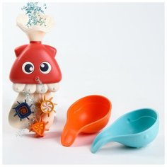 Набор игрушек для купания «Осьминог - мельница» Noname