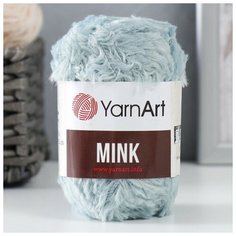 Пряжа "Mink" 100% полиамид 75м/50гр (348 св. бирюза), 1шт Yarn Art
