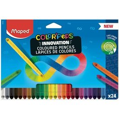 MAPED Набор цветных карандашей Color Peps, 24 цвета