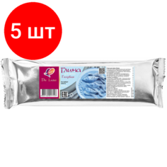 Комплект 5 штук, Глина для лепки голубая, 500 г 31С 1961-08 Луч