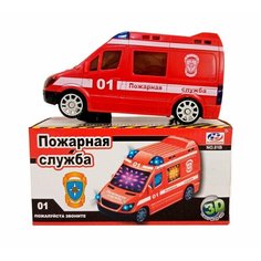 Пожарная музыкальная машинка игрушка Miksik
