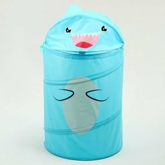 Корзина для игрушек «Акула» с ручками и крышкой, 55 х 33 х 33 см (комплект из 2 шт) Школа талантов