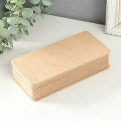 Шкатулка для декора из МДФ 17х8,5х4 см Нет бренда