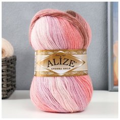 Пряжа "Angora Gold Batik" 20% шерсть, 80% акрил 550м/100гр (6297) Alize