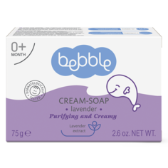 Bebble Крем-мыло детское твердое лаванда 0+ 75 г 1 шт Lavena PLC
