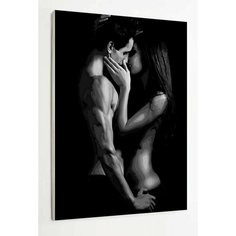 Картина по номерам на стену "Влюбленные, пара, страсть, романтика" 18+ Раскрасим сами