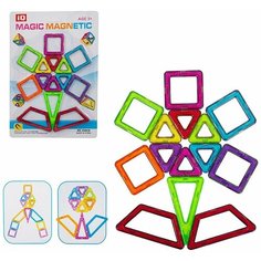 Конструктор MAGIC MAGNETIC развивающий магнитный 14 деталей Tong DE