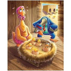 Картина по номерам Гадкий утенок 40х50 см 000 Art Hobby Home