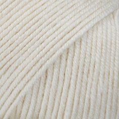 Пряжа GAZZAL BABY COTTON (Gazzal), молочный - 3437, 60% хлопок, 40% акрил, 10 мотков, 50 г, 165 м.