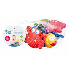 Набор для ванной ROXY-KIDS Морские обитатели (RRT-811-2), разноцветный