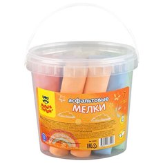 Мульти-Пульти Асфальтовые круглые мелки 14 шт