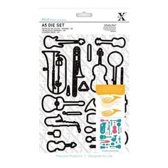 Набор ножей для вырубки Музыкальные инструменты DOCRAFTS XCU503197