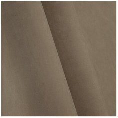 Ткань мебельная велюр HOLLAND 06, светло-бежевый, 1 метр, для обивки мебели, перетяжки, реставрации, рукоделия, штор Kreslo Puff