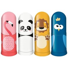 Точилка пластиковая с ластиком Faber-Castell "Faces", 1 отверстие, контейнер, ассорти, цена за штуку, 286108
