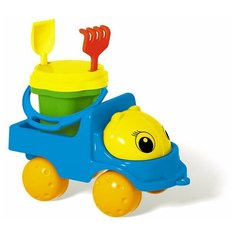 Песочный набор Грузовик "Кузнечик-2" с песочным набором Стеллар