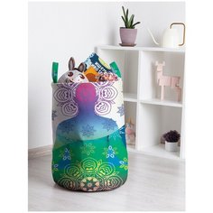 Корзина для игрушек JoyArty "Цветочная медитация" 35x50 см
