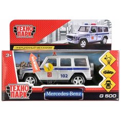 Машина Технопарк Mercedes Benz G Class Полиция инерционная 267176
