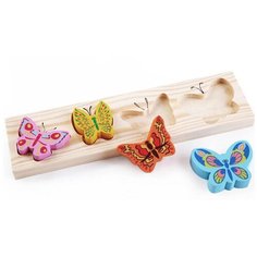 Томик Доска-вкладыш "Бабочки"