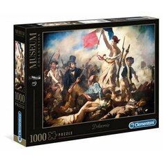 Пазл Clementoni 1000 деталей: Делакруа. Свобода, ведущая народ