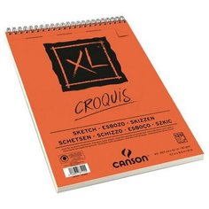 Canson Альбом XL для графики, 90гр/м, Слоновая кость, 29.7х42см, 120л
